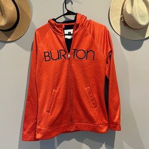 Burton zip up coat size large